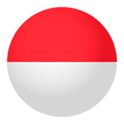 🇲🇨 Emoji Flagge: Monaco JoyPixels 4.0.