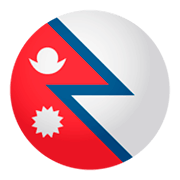 Emoji 🇳🇵 Bandiera: Nepal su JoyPixels 4.0.