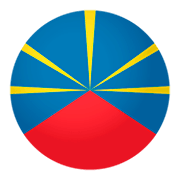 🇷🇪 Emoji Bandeira: Reunião na JoyPixels 4.0.