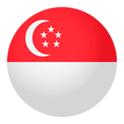 🇸🇬 Emoji Flagge: Singapur JoyPixels 4.0.