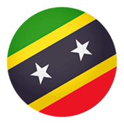 Emoji 🇰🇳 Bandiera: Saint Kitts E Nevis su JoyPixels 4.0.