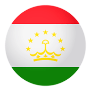 🇹🇯 Emoji Flagge: Tadschikistan JoyPixels 4.0.