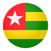 🇹🇬 Emoji Bandeira: Togo na JoyPixels 4.0.