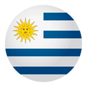 Emoji 🇺🇾 Bandiera: Uruguay su JoyPixels 4.0.