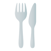 Émoji 🍴 Couteau Et Fourchette sur JoyPixels 4.0.