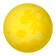 🌕 Emoji Luna Llena en JoyPixels 4.0.