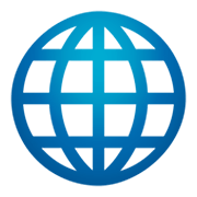 Émoji 🌐 Globe Avec Méridiens sur JoyPixels 4.0.