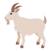 Émoji 🐐 Chèvre sur JoyPixels 4.0.