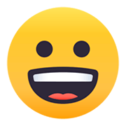 😀 Emoji grinsendes Gesicht JoyPixels 4.0.