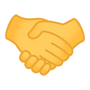 🤝 Emoji Handschlag JoyPixels 4.0.