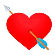 💘 Emoji Coração Com Flecha na JoyPixels 4.0.