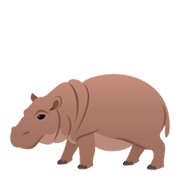 Émoji 🦛 Hippopotame sur JoyPixels 4.0.