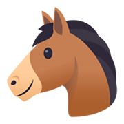 🐴 Emoji Pferdegesicht JoyPixels 4.0.
