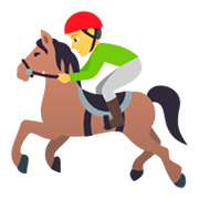 🏇 Emoji Pferderennen JoyPixels 4.0.
