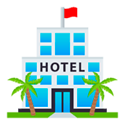 Émoji 🏨 Hôtel sur JoyPixels 4.0.