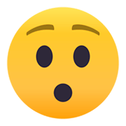 😯 Emoji verdutztes Gesicht JoyPixels 4.0.