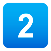 2️⃣ Emoji Teclas: 2 en JoyPixels 4.0.