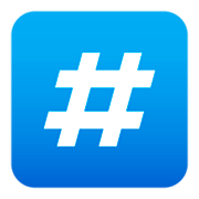 #️⃣ Emoji Teclas: # en JoyPixels 4.0.