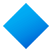 Émoji 🔷 Grand Losange Bleu sur JoyPixels 4.0.