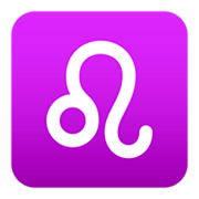 ♌ Emoji Signo De Leão na JoyPixels 4.0.