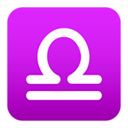 ♎ Emoji Signo De Libra na JoyPixels 4.0.