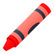 Émoji 🖍️ Crayon Pastel sur JoyPixels 4.0.