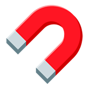 Emoji 🧲 Calamita su JoyPixels 4.0.