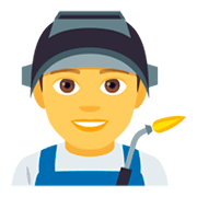 Emoji 👨‍🏭 Operaio su JoyPixels 4.0.