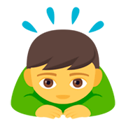 🙇‍♂️ Emoji sich verbeugender Mann JoyPixels 4.0.
