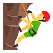 🧗‍♂️ Emoji Hombre Escalando en JoyPixels 4.0.
