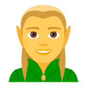 🧝‍♂️ Emoji Elfo Hombre en JoyPixels 4.0.