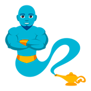 Emoji 🧞‍♂️ Genio Uomo su JoyPixels 4.0.