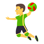 Émoji 🤾‍♂️ Handballeur sur JoyPixels 4.0.