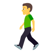Émoji 🚶‍♂️ Homme Qui Marche sur JoyPixels 4.0.