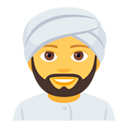 👳‍♂️ Emoji Hombre Con Turbante en JoyPixels 4.0.