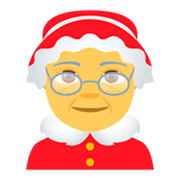 🤶 Emoji Mamãe Noel na JoyPixels 4.0.