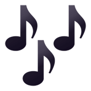 Emoji 🎶 Note Musicali su JoyPixels 4.0.