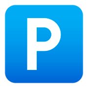 🅿️ Emoji Großbuchstabe P in blauem Quadrat JoyPixels 4.0.