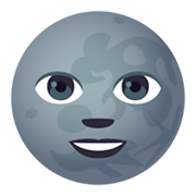🌚 Emoji Neumond mit Gesicht JoyPixels 4.0.