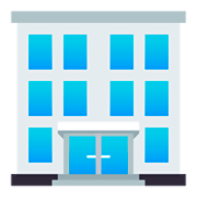 Émoji 🏢 Immeuble De Bureaux sur JoyPixels 4.0.