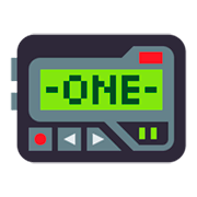 Emoji 📟 Cercapersone su JoyPixels 4.0.