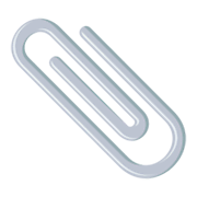 📎 Emoji Büroklammer JoyPixels 4.0.