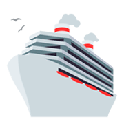 🛳️ Emoji Passagierschiff JoyPixels 4.0.