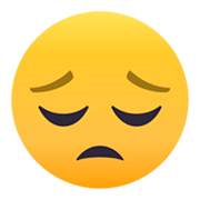 😔 Emoji Cara Desanimada en JoyPixels 4.0.