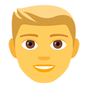 👱 Emoji Pessoa: Cabelo Louro na JoyPixels 4.0.