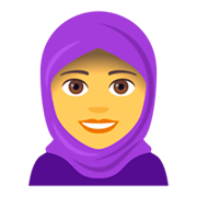 🧕 Emoji Mujer Con Hiyab en JoyPixels 4.0.