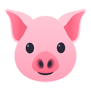 🐷 Emoji Schweinegesicht JoyPixels 4.0.