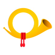 Emoji 📯 Corno Postale su JoyPixels 4.0.