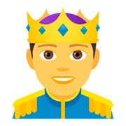 Émoji 🤴 Prince sur JoyPixels 4.0.