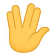 🖖 Emoji vulkanischer Gruß JoyPixels 4.0.
